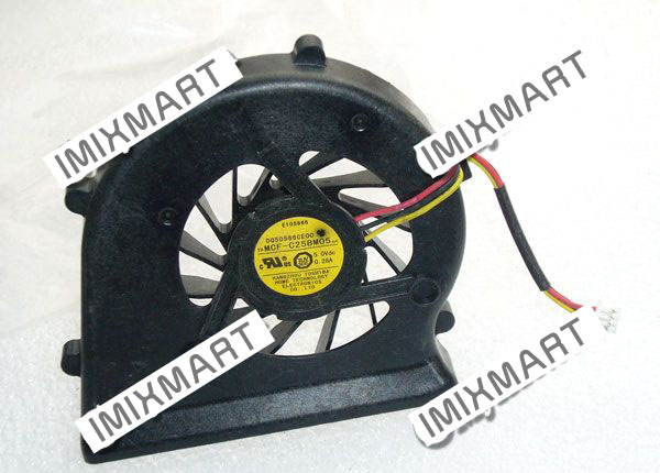 Sony Vaio VGN-BZ Toshiba MCF-C25BM05 Cooling Fan DQ5D566CE00